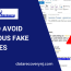 How To Avoid Malicious Fake Websites